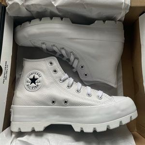 Converse Lugged White Leather